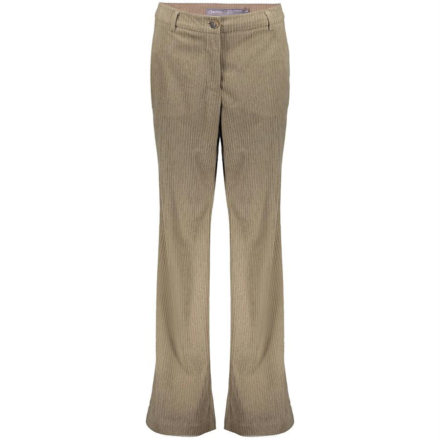 GEISHA BROEK CORDUROY FLARED TAUPE