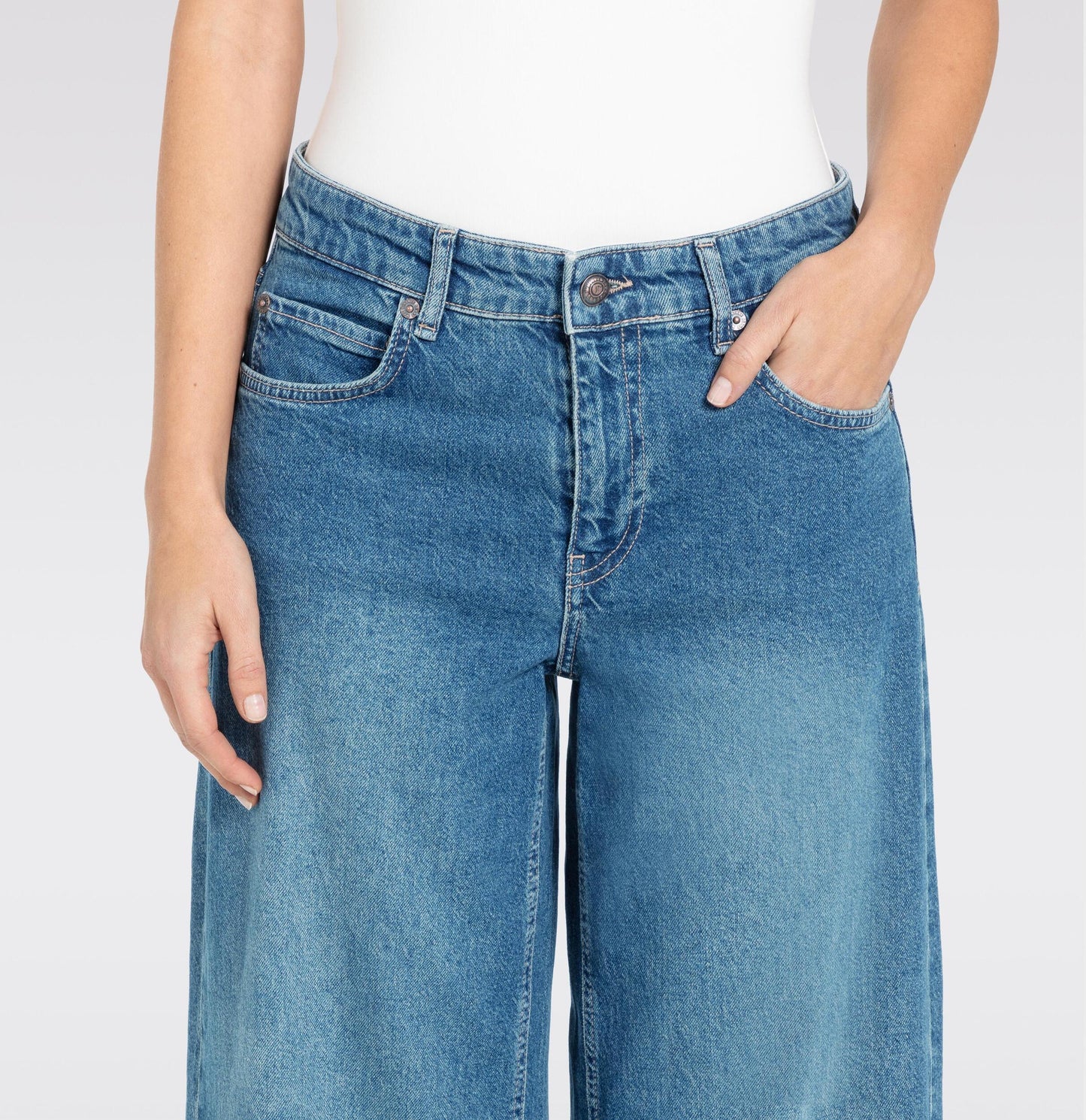 MAC JEANS NEVADA SUPERWIDE NIGHT SKY USED