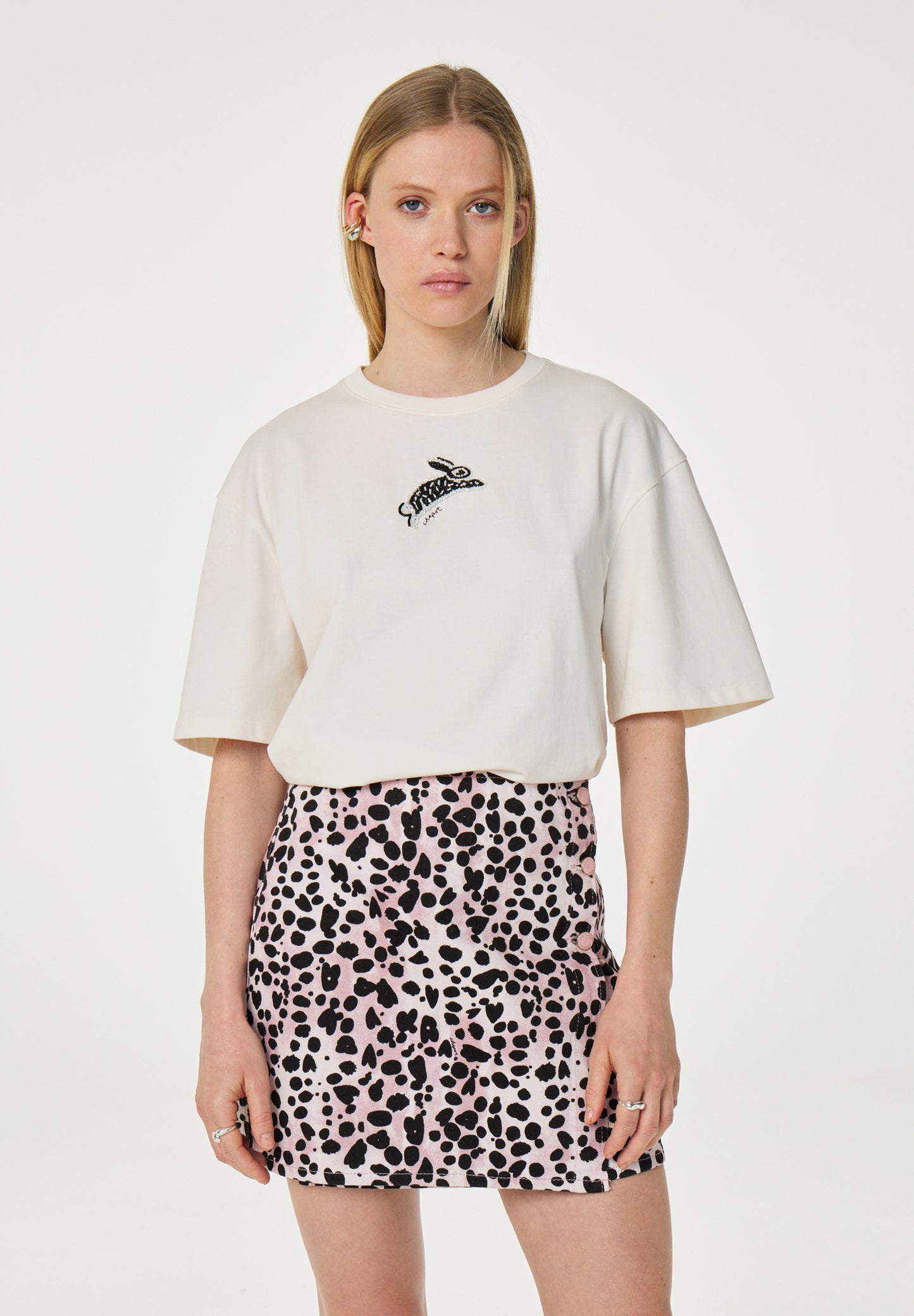 FABIENNE CHAPOT T-SHIRT BENJA COSY WHITE