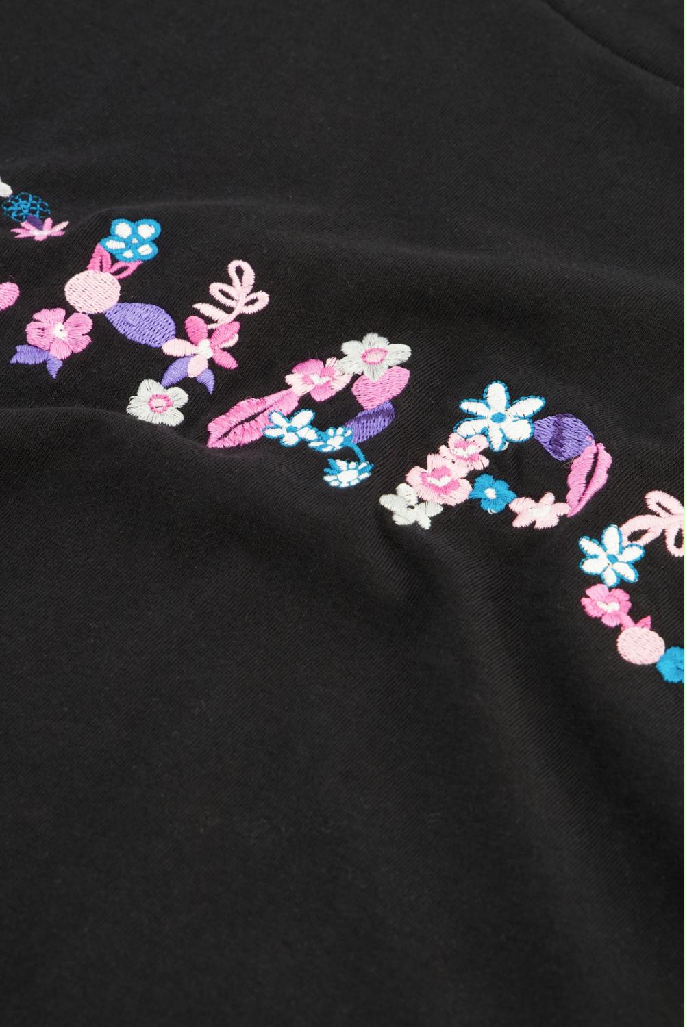 FABIENNE CHAPOT T-SHIRT STEVE CHAPOT BLACK
