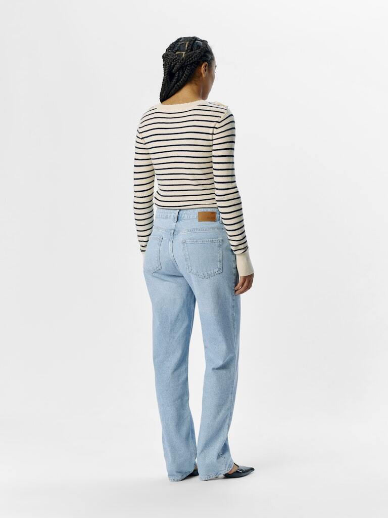 OBJECT JEANS SAVA ELLEN LIGHT BLUE DENIM