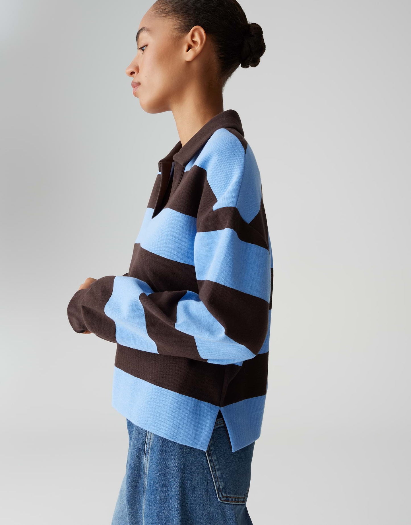 OPUS SWEATER GLOCKI WATER BLUE