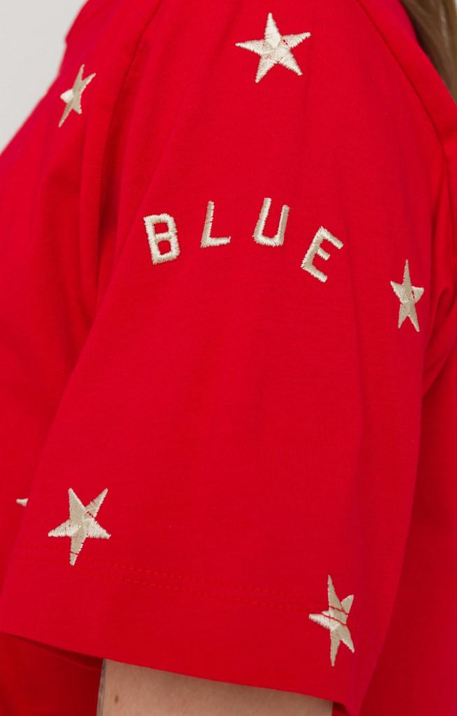 ANNA BLUE T-SHIRT BOX TWINKLE RED