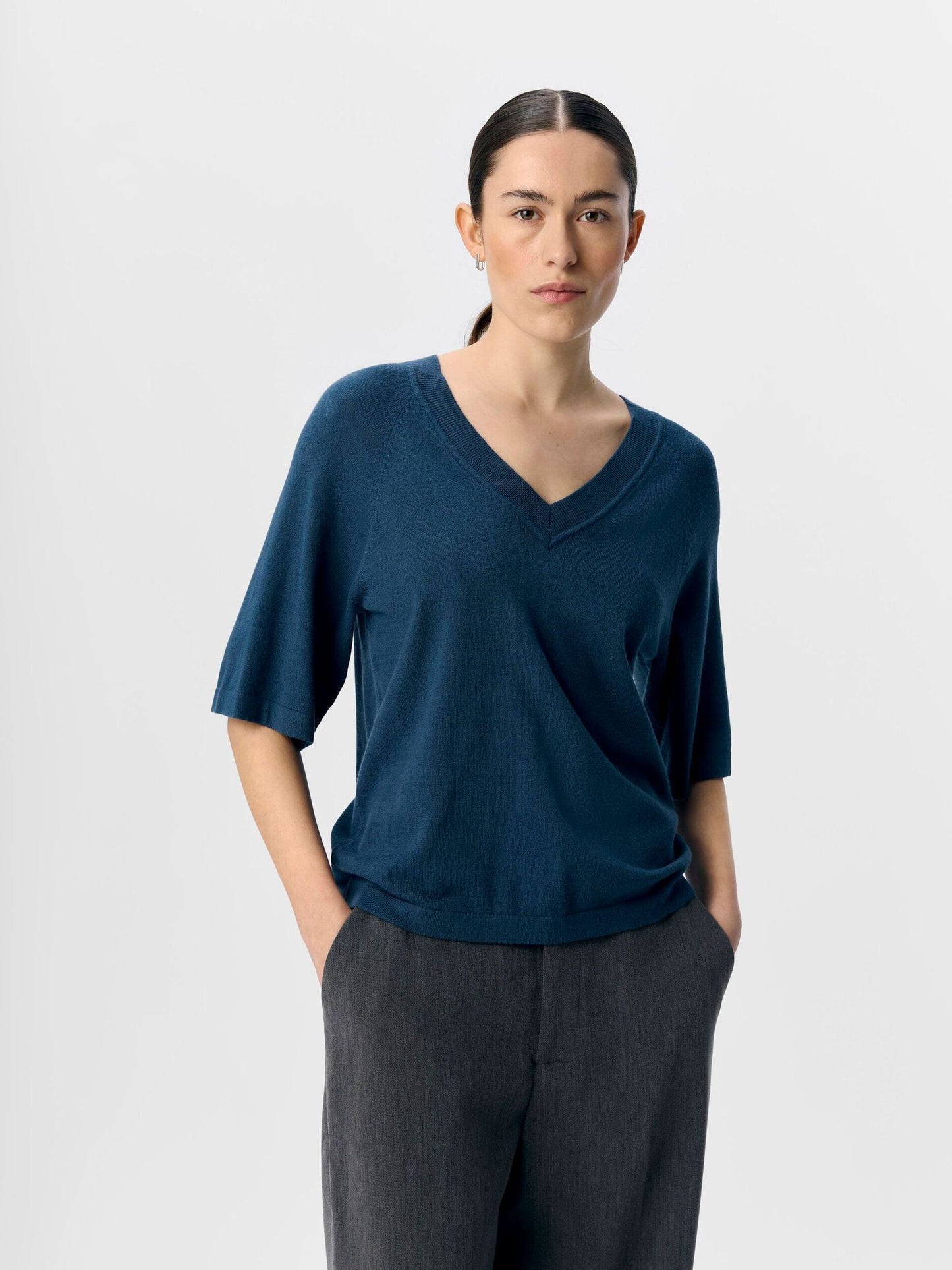 OBJECT TRUI THESS DARK DENIM/MELANGE