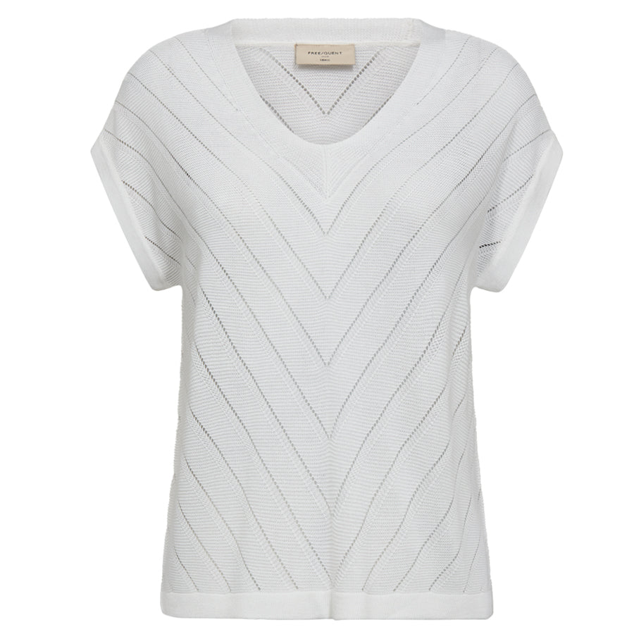 FREEQUENT TOP ELINA BRILLIANT WHITE