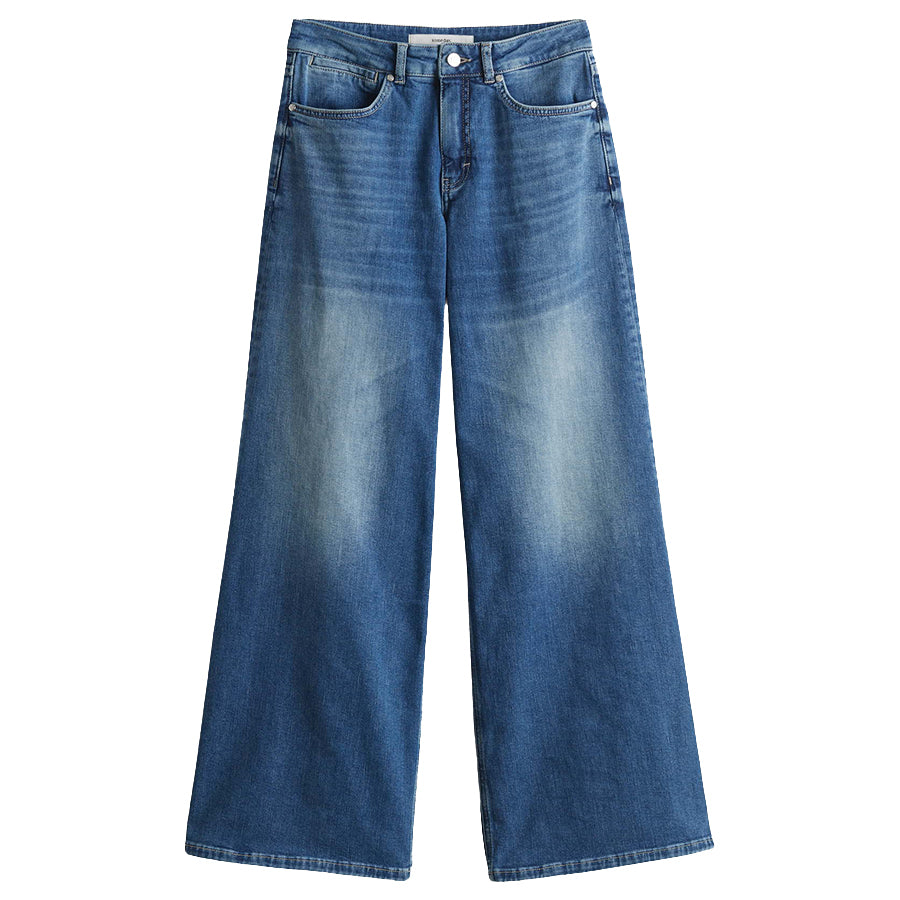 SOMEDAY JEANS CELLMA PALAZZO MID CENTURY BLUE
