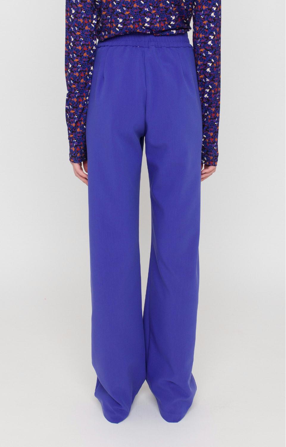 ANNA BLUE BROEK FLUI BLUE PURPLE