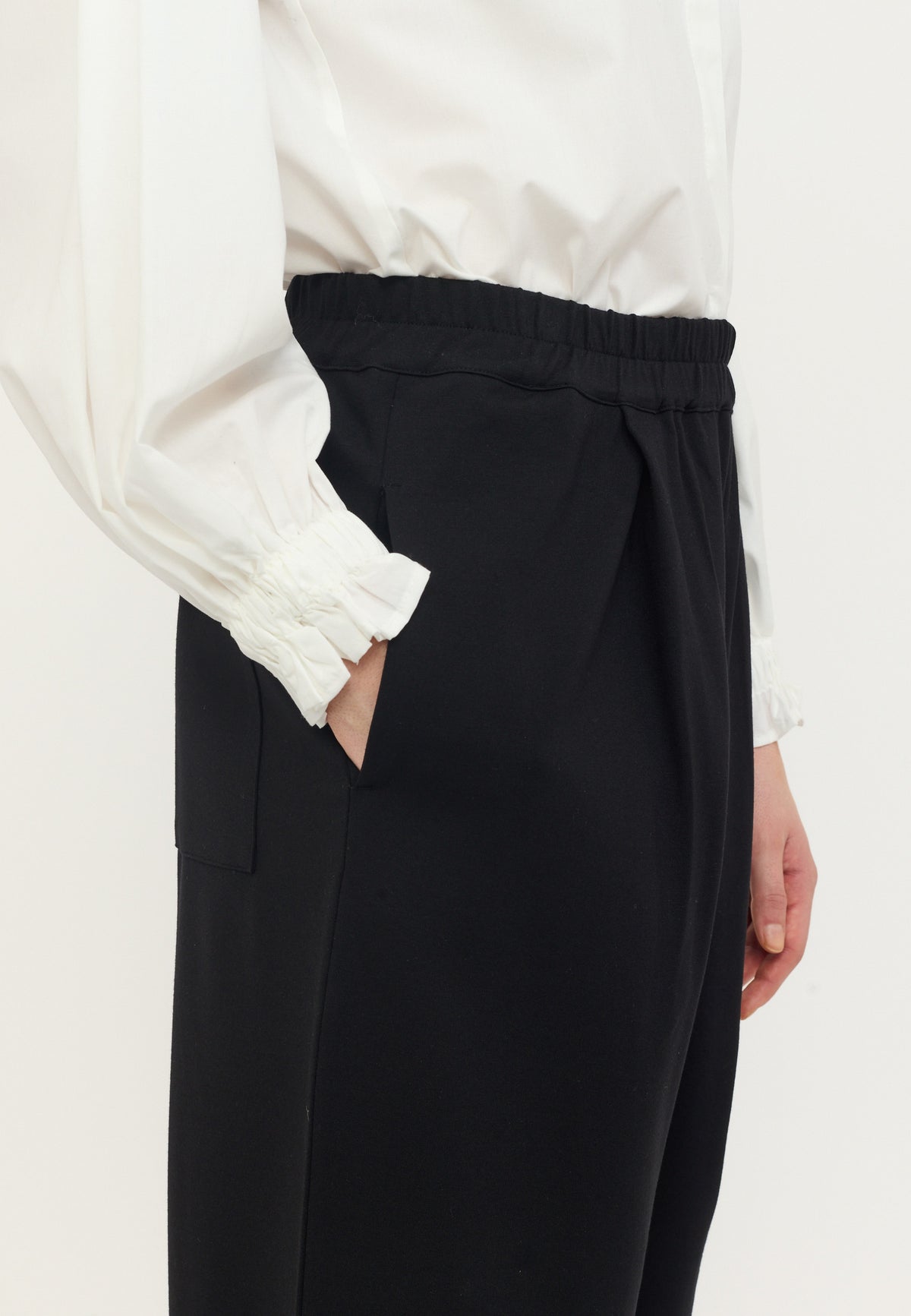 SOFT REBELS BROEK PAIVA BLACK