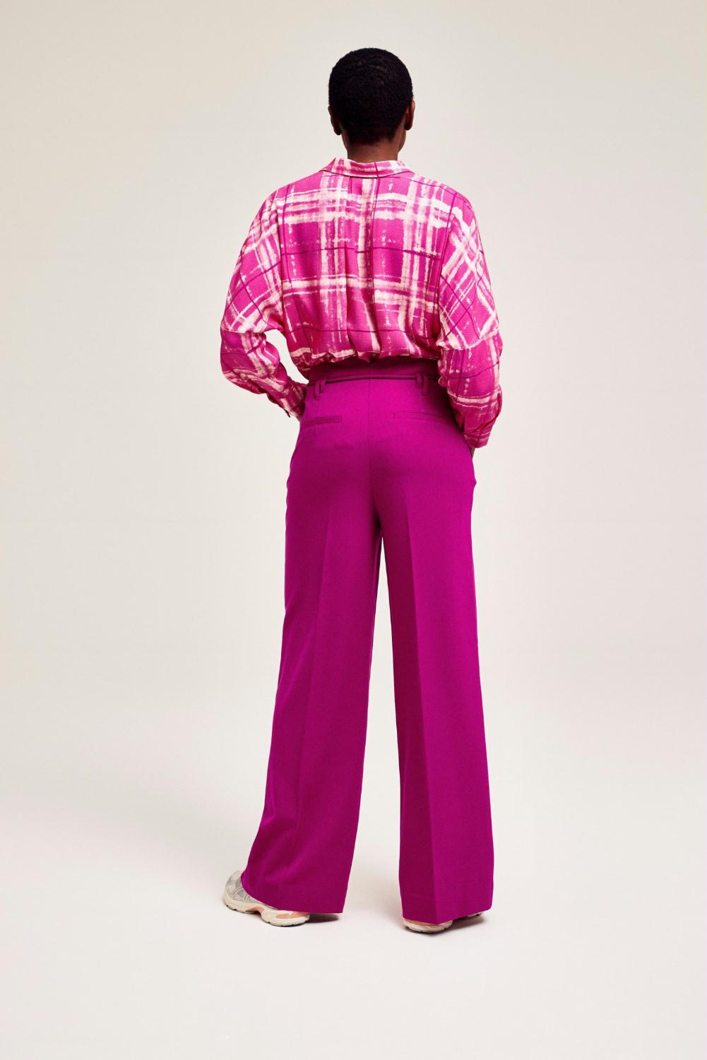 CKS BROEK BLISS FESTIVAL FUCHSIA