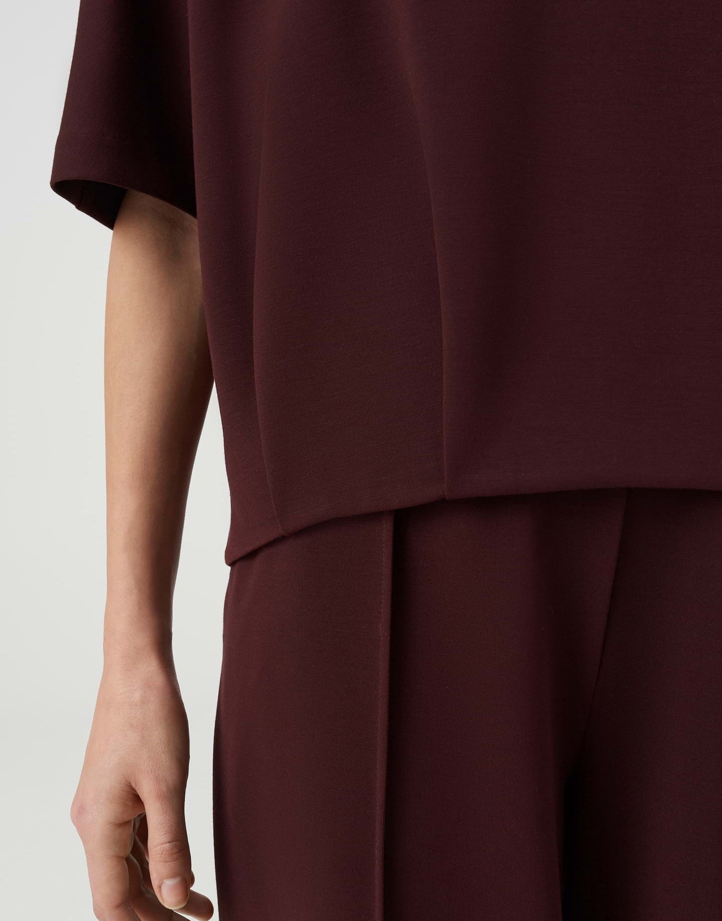 OPUS SWEATSHIRT GINNE CHERRY JAM