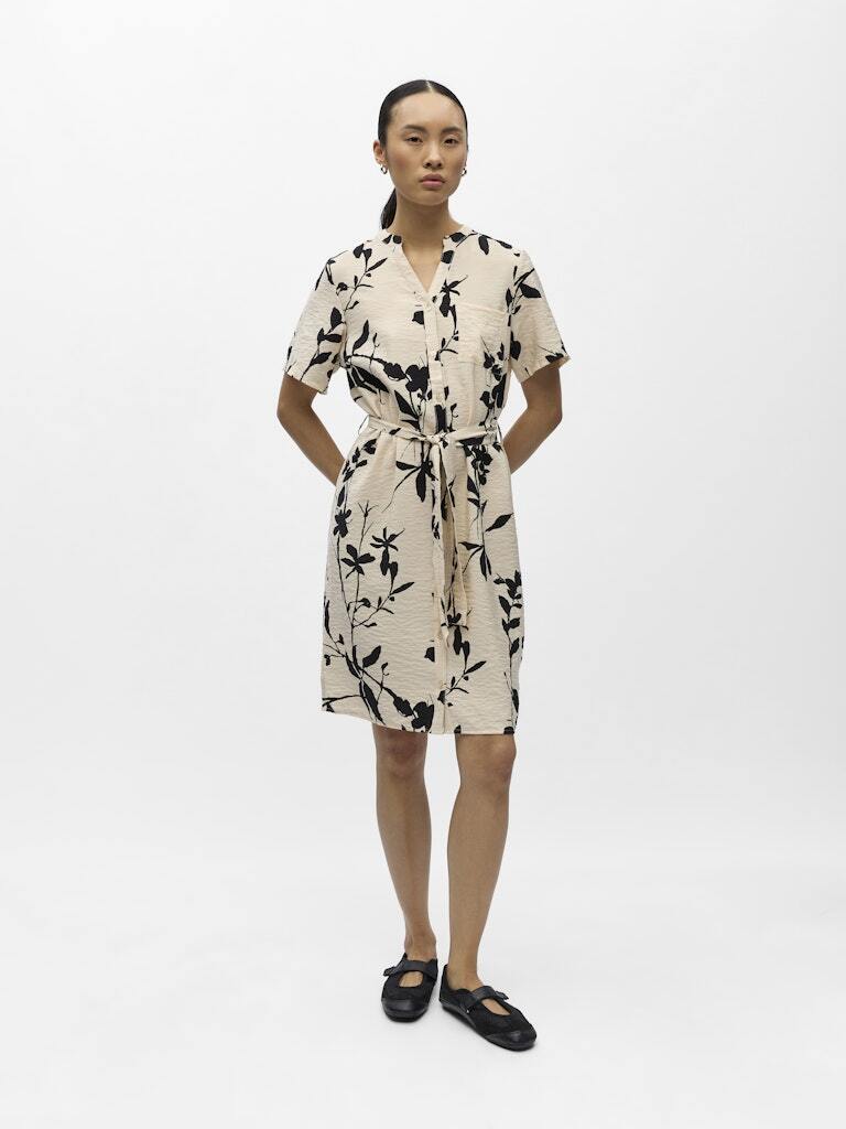OBJECT JURK JACIRA SANDSHELL/BLACK