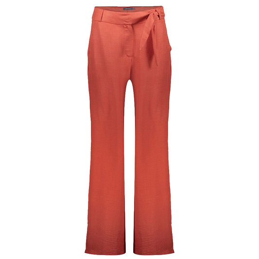 GEISHA BROEK LINNENLOOK BURNED ORANGE
