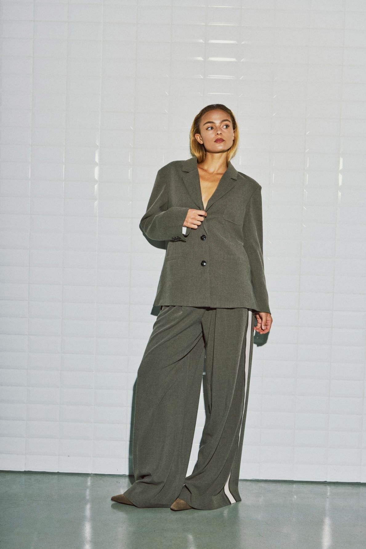 WITHBLACK BLAZER NALA FALCON MELANGE