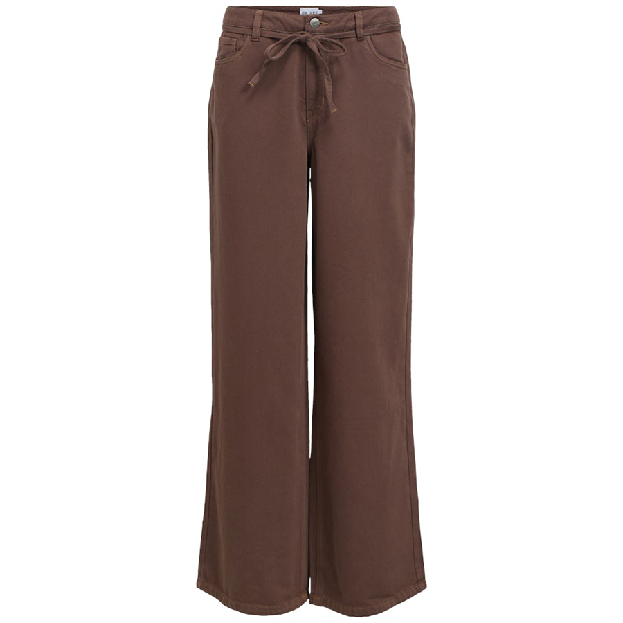 OBJECT JEANS ROSIE WIDE SEAL BROWN