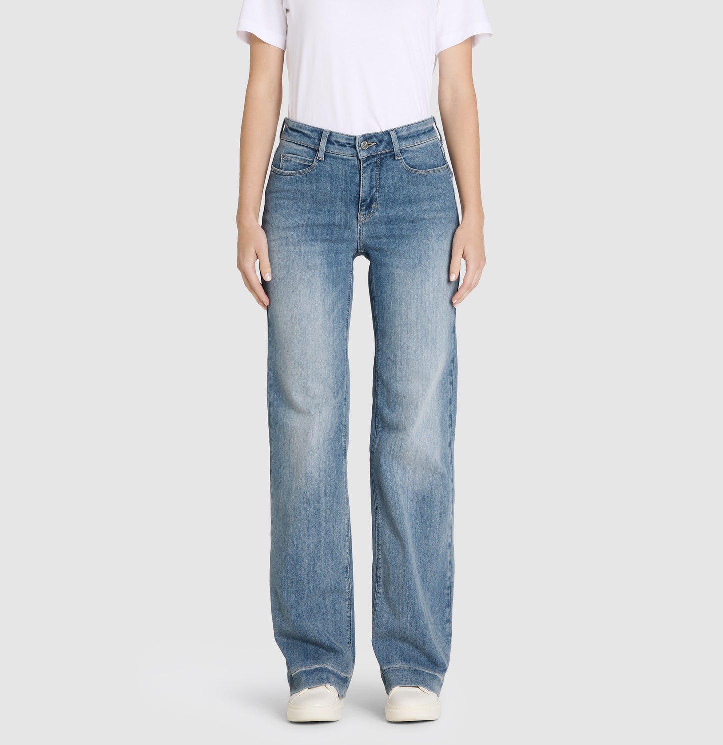 MAC JEANS DREAM WIDE AUTHENTIC SKY BLUE WASH