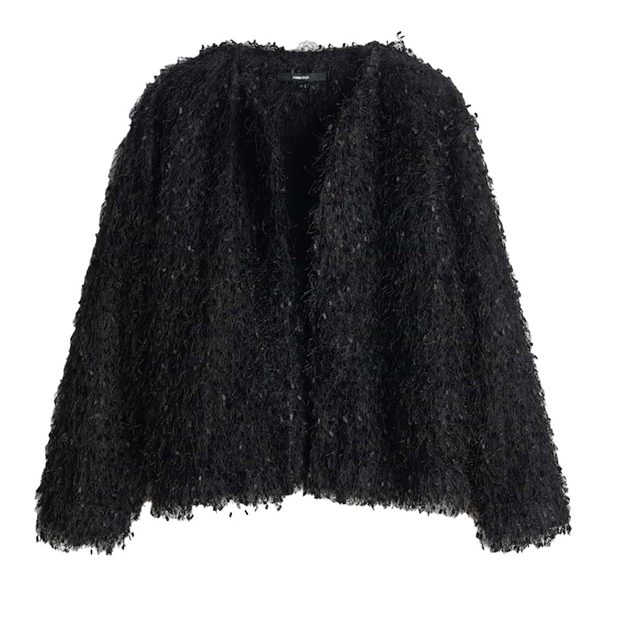 SOMEDAY VEST UFEATHER BLACK