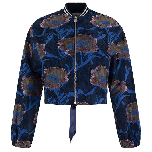 ANNA BLUE JASJE CRUSH COBALT
