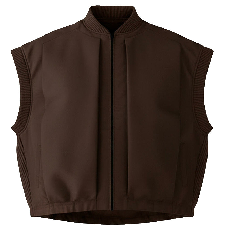 WITHBLACK BODYWARMER IMPERIAL CHOCOLATE