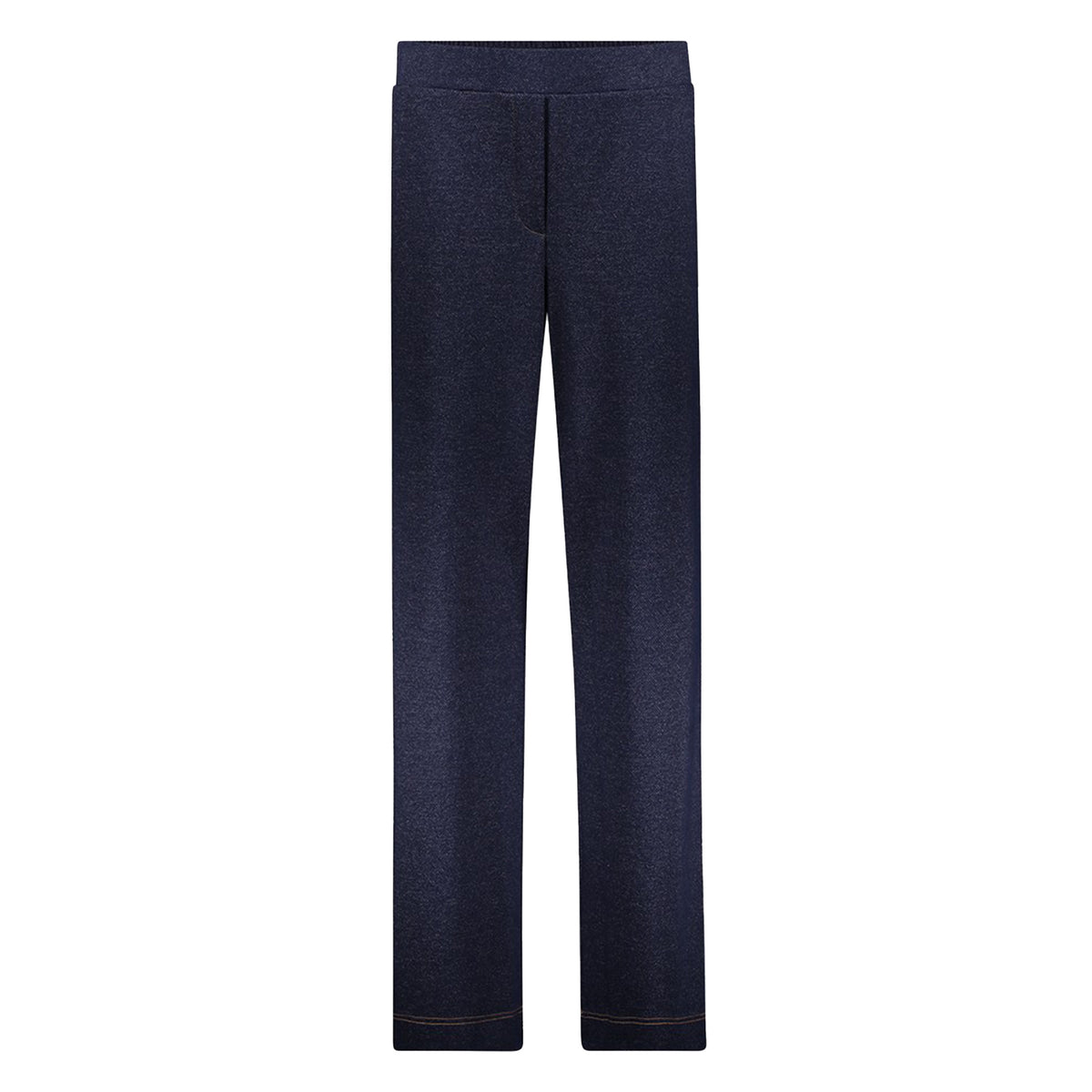 GEISHA PANTALON MET DENIMLOOK BLUE