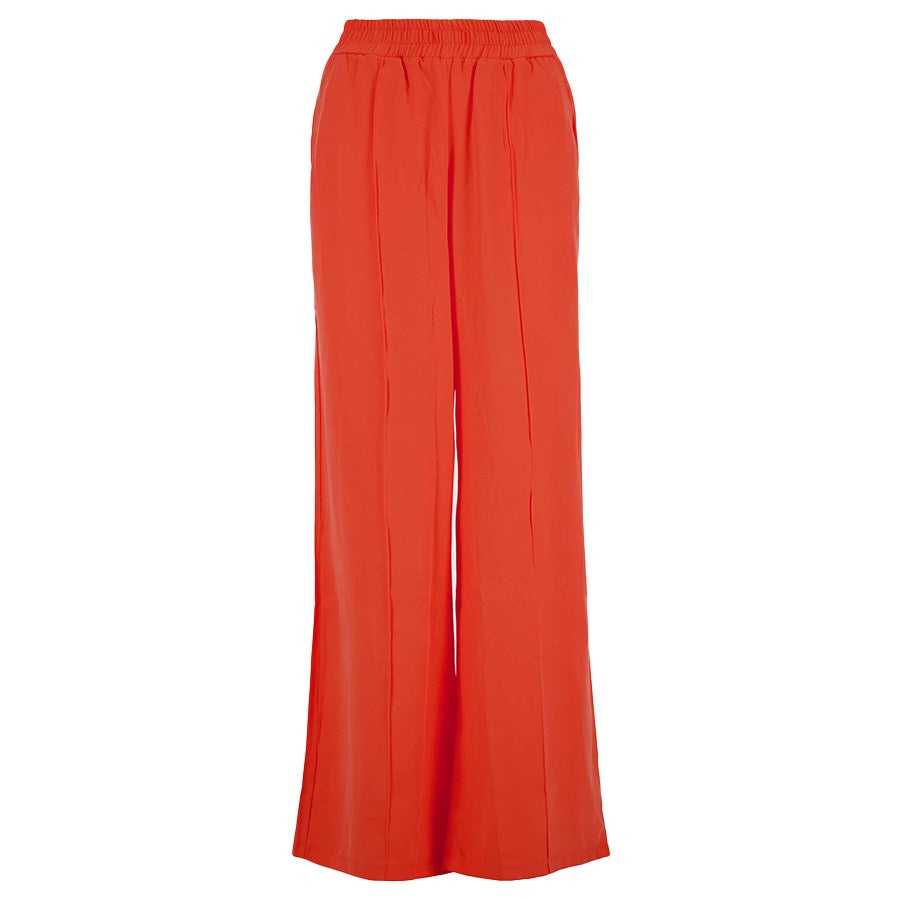 ZUSSS BROEK LYOCELL TWILL CORAL