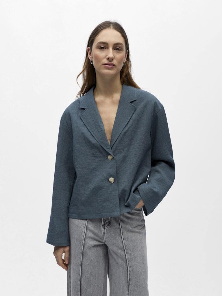 OBJECT BLAZER RINI DARK SLATE