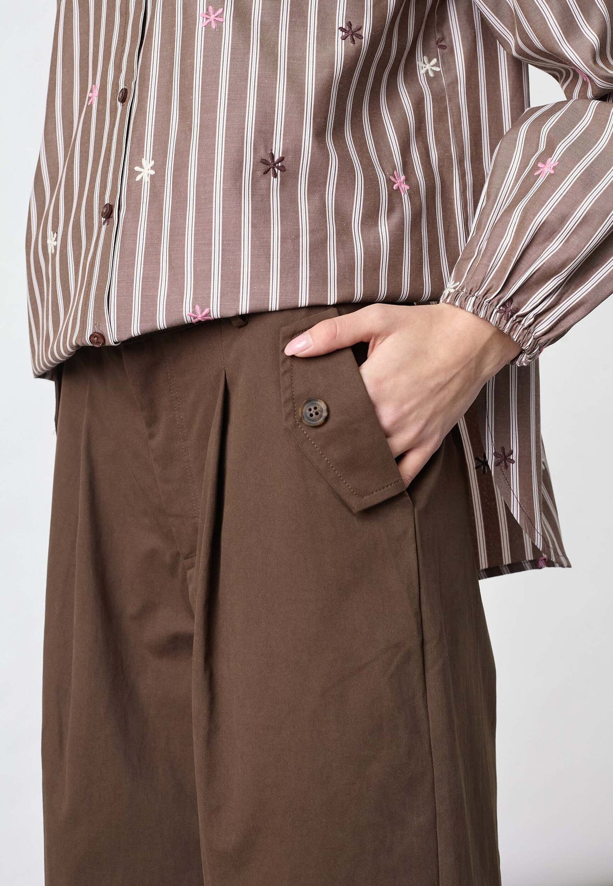 SISTERS POINT BROEK EDITH DARK CHOCOLATE