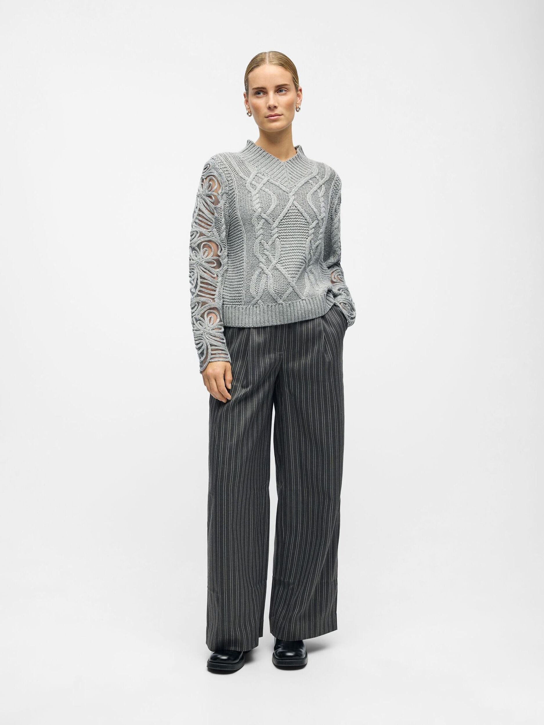 OBJECT TRUI ELISSE LIGHT GREY MELANGE