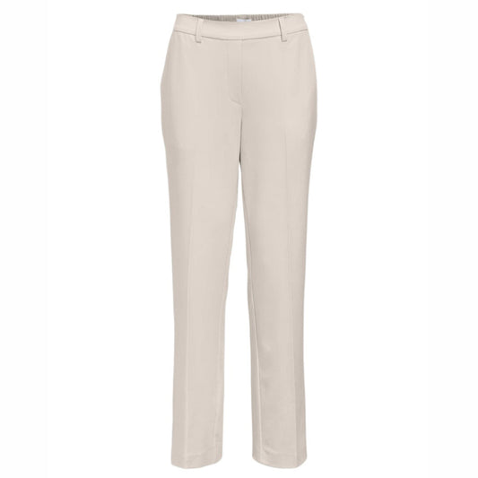 OBJECT BROEK LISA STRAIGHT HUMUS/MELANGE