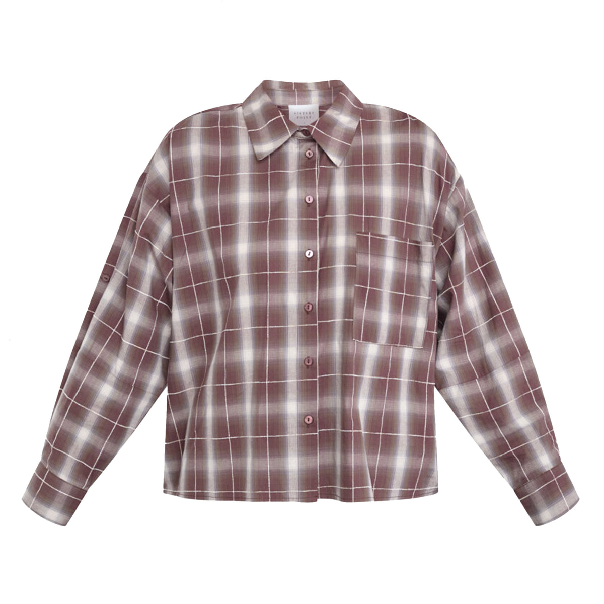 SISTERS POINT SISTERS POINT BLOUSE IRENE BERRY CHECK