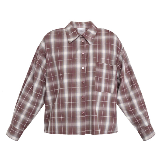 SISTERS POINT SISTERS POINT BLOUSE IRENE BERRY CHECK