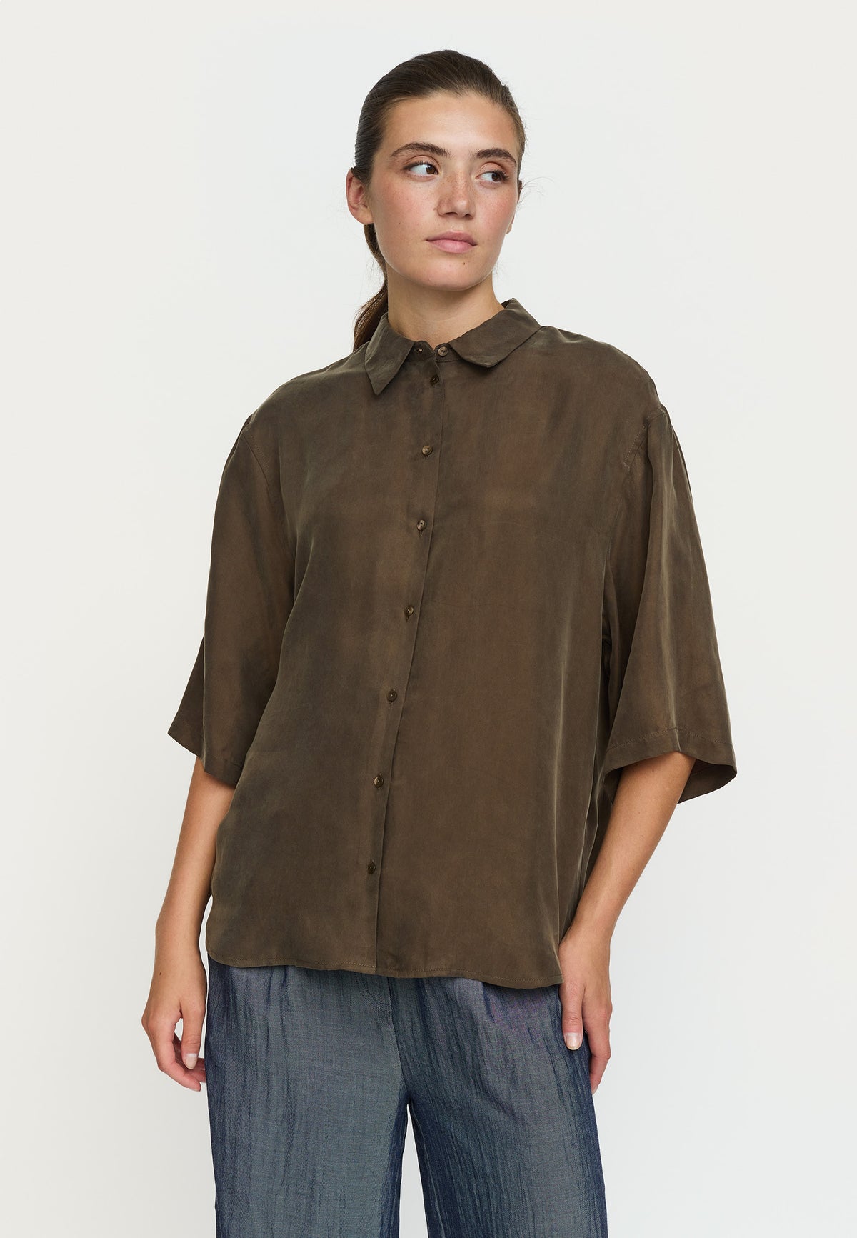 SOFT REBELS BLOUSE FRANCES KANGAROO