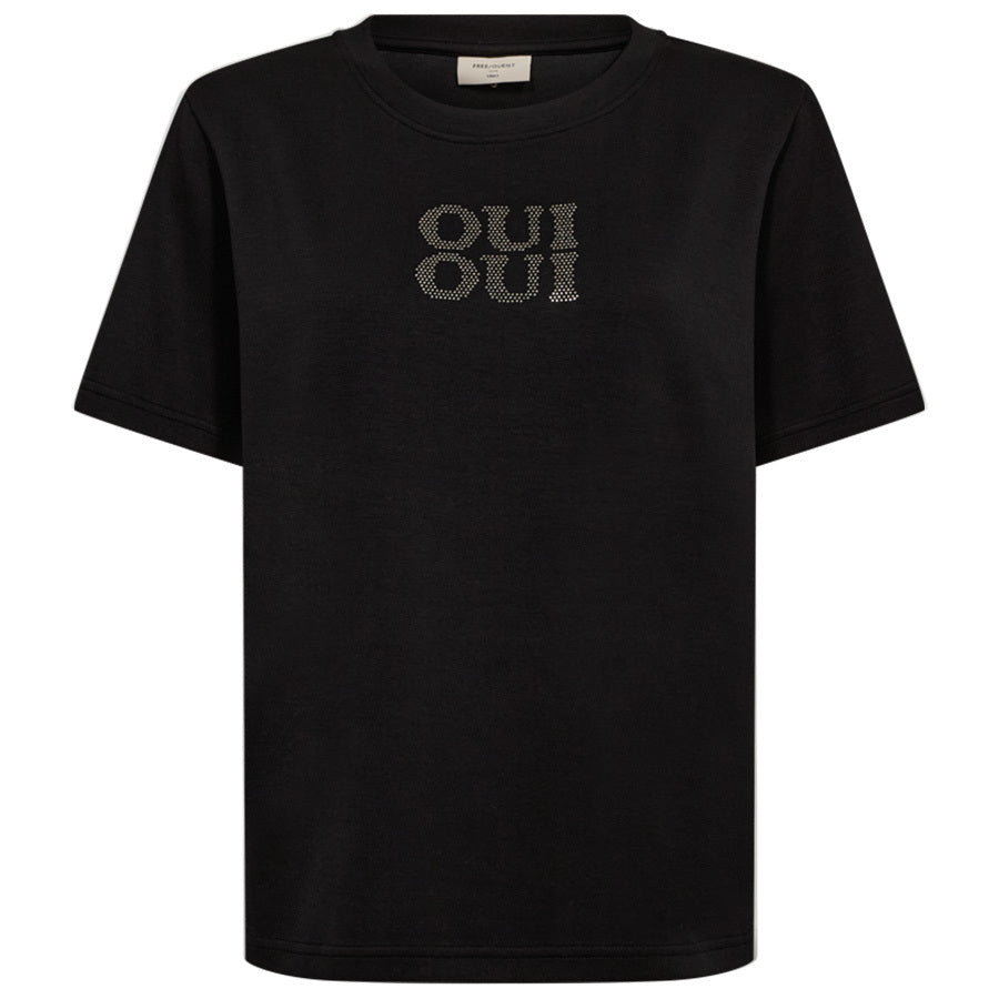 FREEQUENT T-SHIRT MALAK BLACK