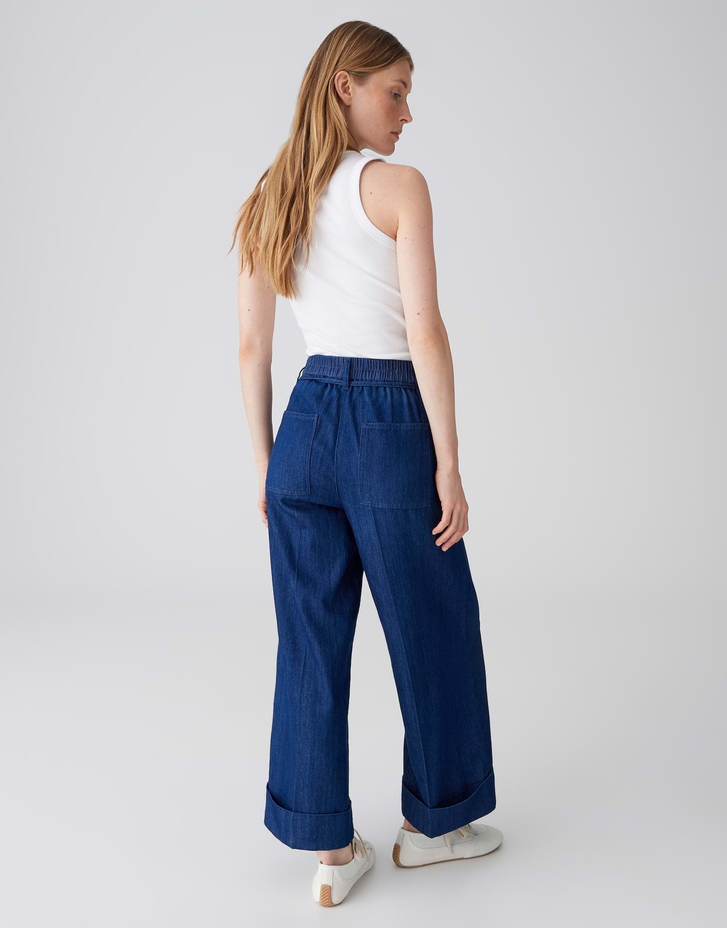 OPUS JEANS MEERI JOY MID DEEP BLUE