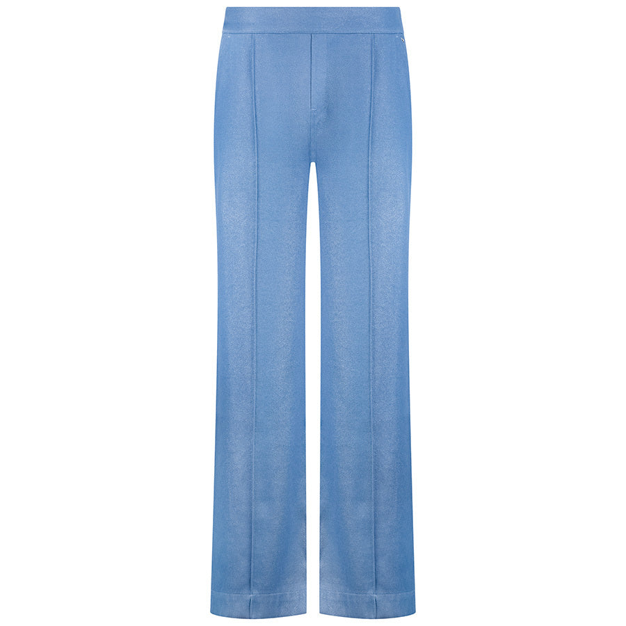 TRAMONTANA BROEK COATED WID-LEG BREEZY BLUE
