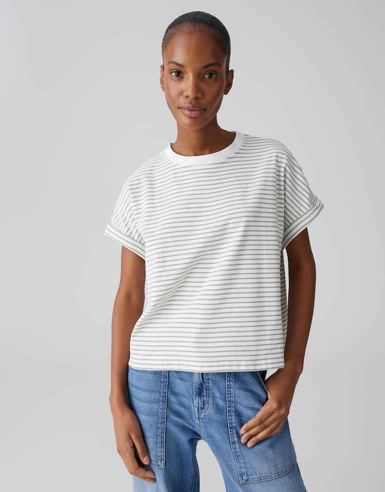 OPUS T-SHIRT SOTEL PALE OLIVE