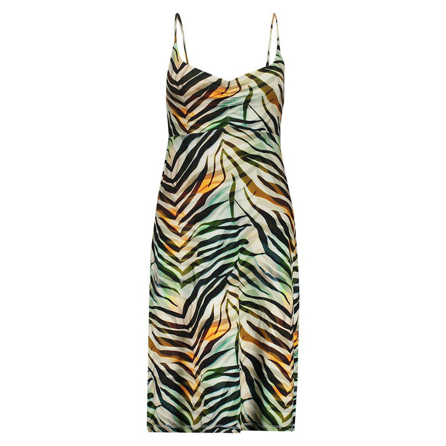 GEISHA JURK NOA BROWN/GREEN