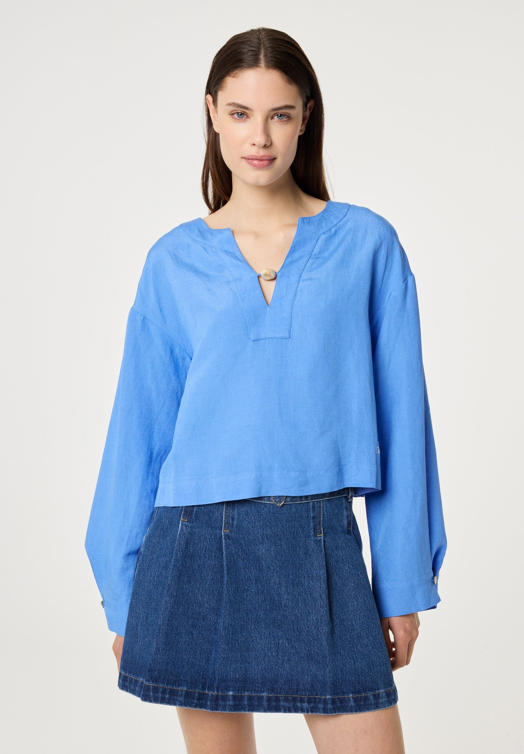 FABIENNE CHAPOT TOP NANA MARINA BLUE