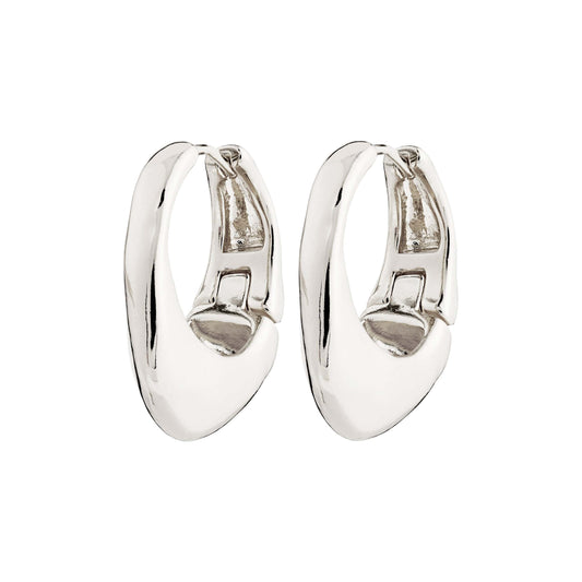 PILGRIM OORBELLEN DUNE SILVER PLATED