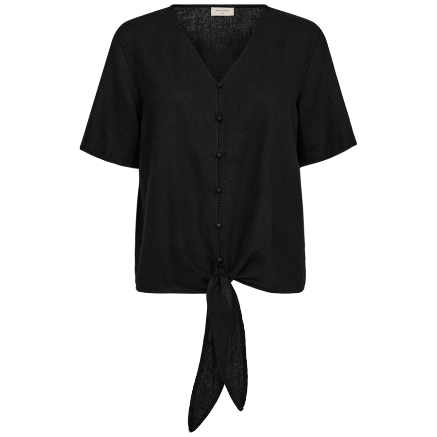 FREEQUENT BLOUSE LAVA BLACK
