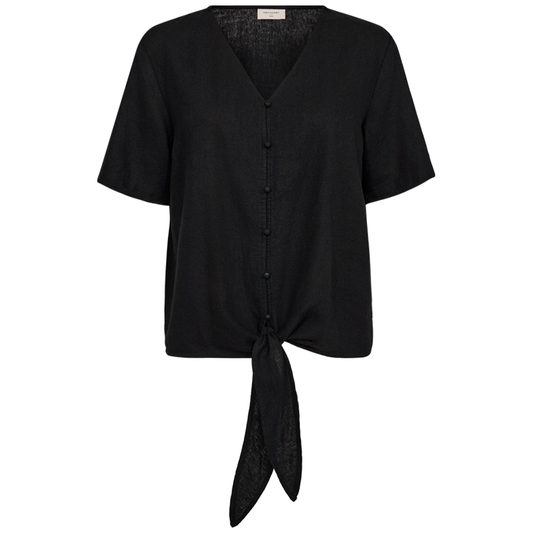 FREEQUENT BLOUSE LAVA BLACK