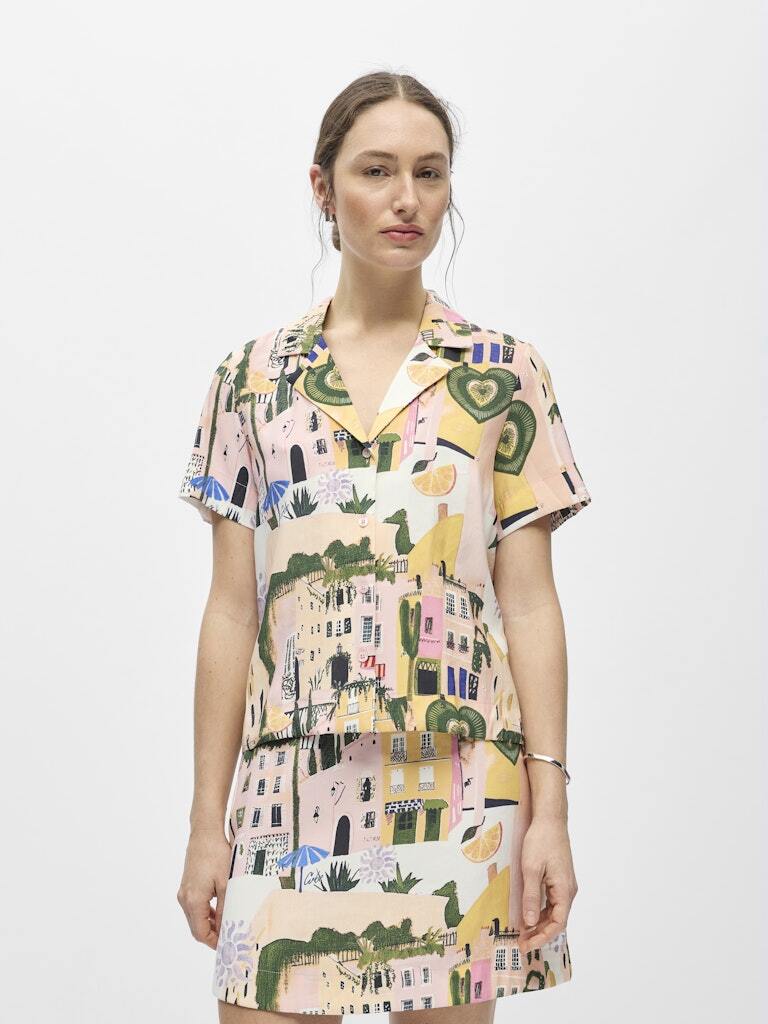 OBJECT BLOUSE MARTHA BEGONIA PINK