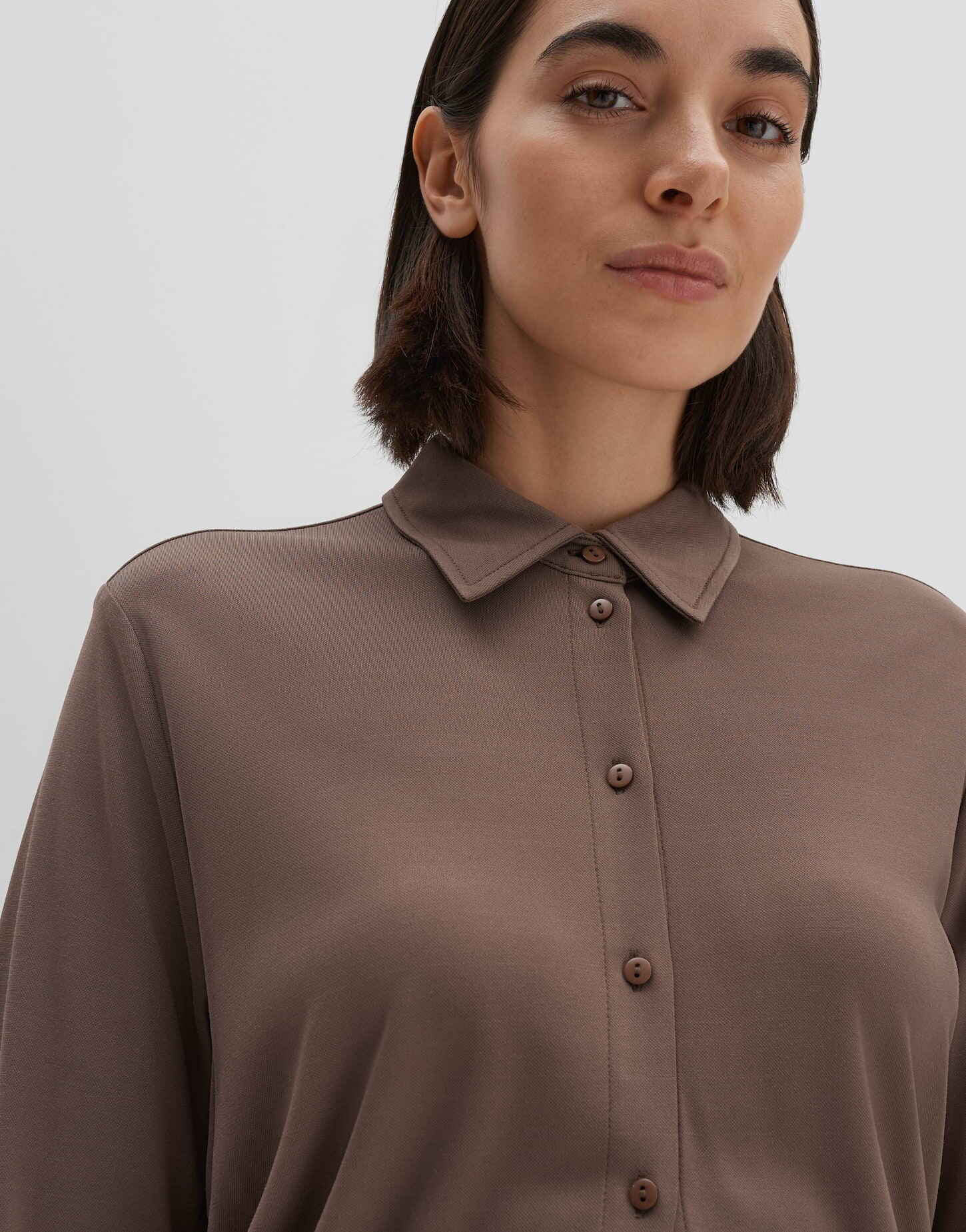 SOMEDAY BLOUSE KOLIVY SOFT MOCHA