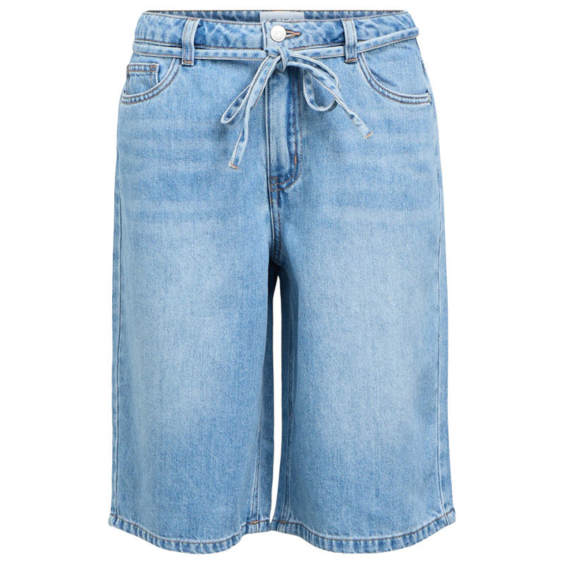 OBJECT BERMUDA ROSIE LIGHT BLUE DENIM