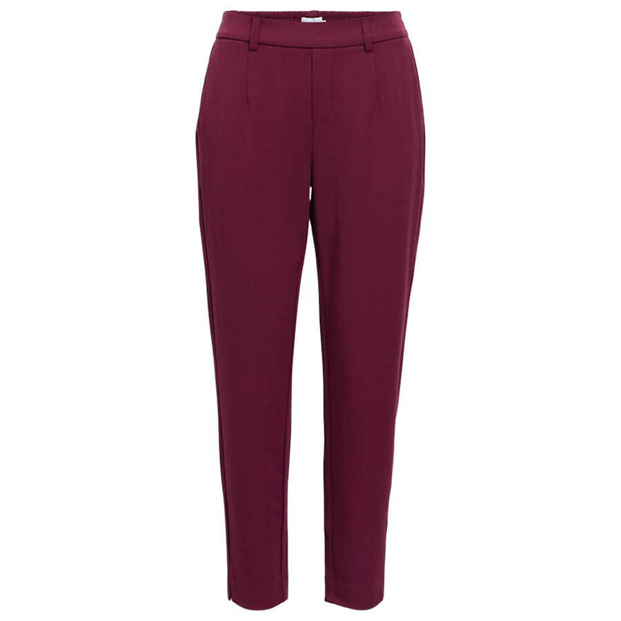 OBJECT BROEK LISA SLIM WINDSOR WINE