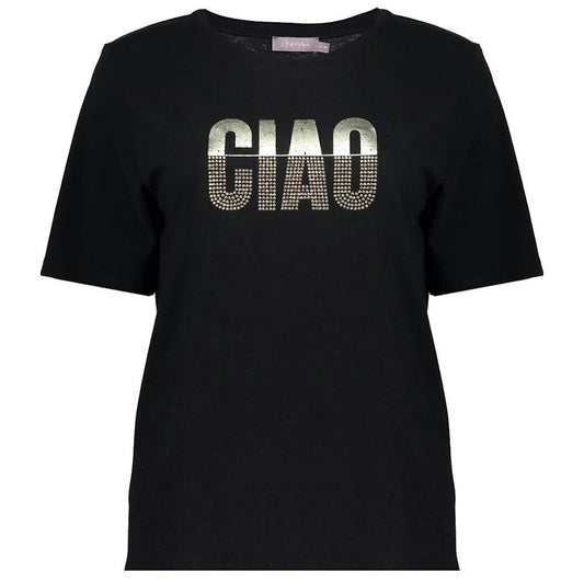 GEISHA T-SHIRT CIAO BLACK