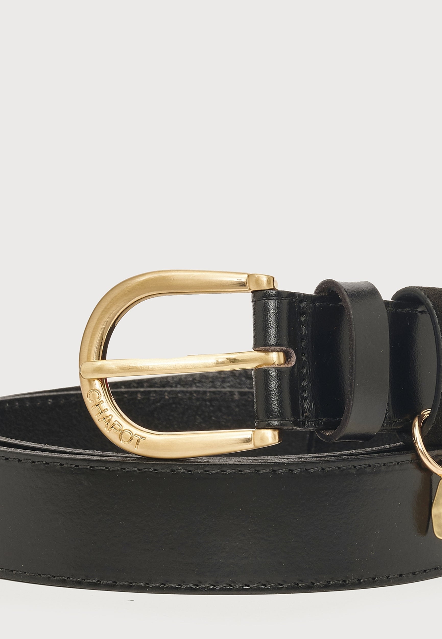 FABIENNE CHAPOT RIEM HANGING ELEMENT BLACK