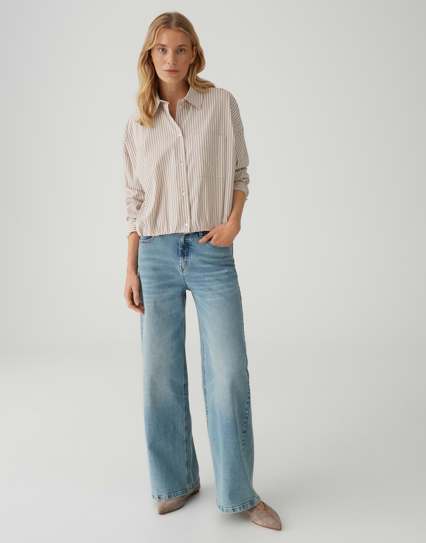 OPUS BLOUSE FRESA SOFT OAT