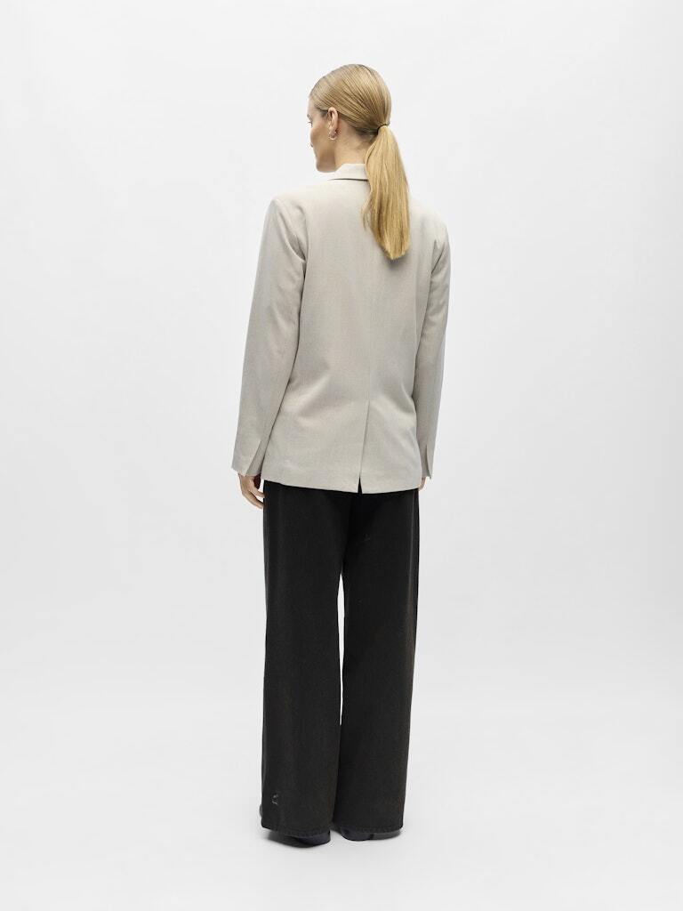 OBJECT BLAZER LISA HUMUS/MELANGE