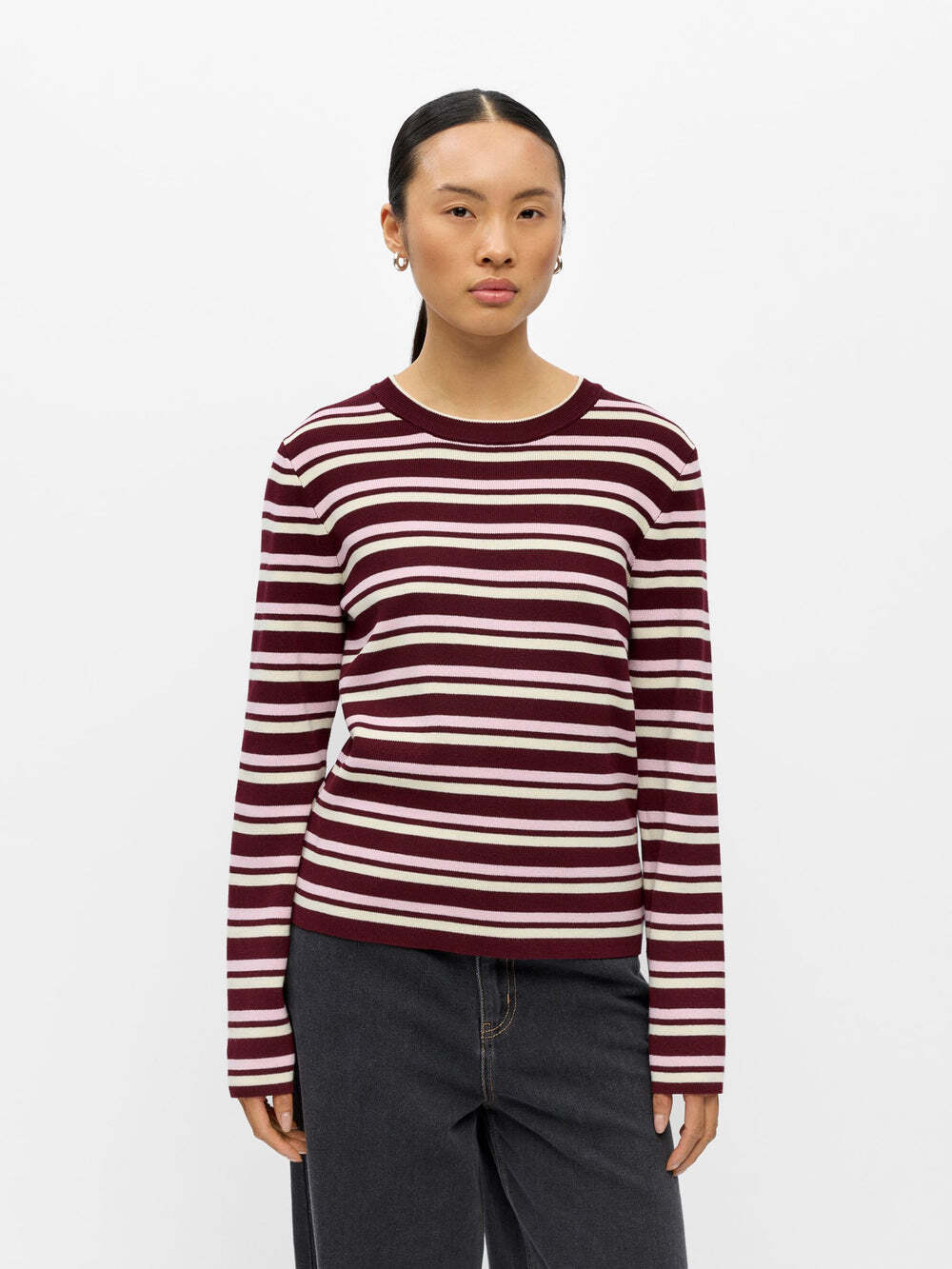 OBJECT SHIRT GERIBBELD WINDSOR WINE/ROSEATE SPOONBILL + BI