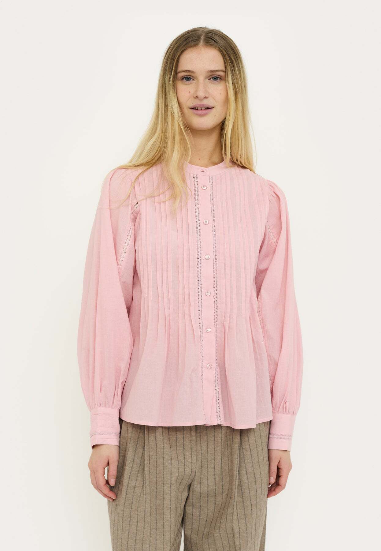 SOFT REBELS BLOUSE TAHNEE BLEACHED MAUVE